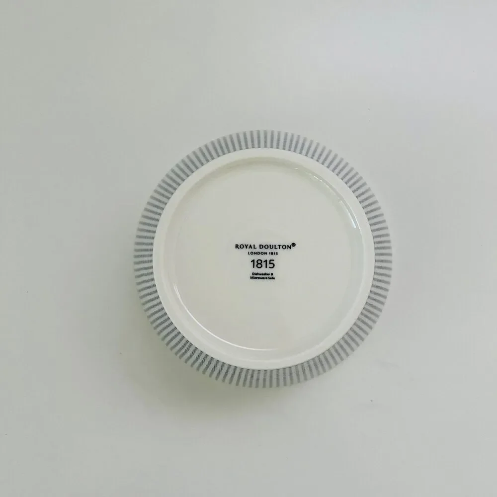 ROYAL DOULTON Pacific Blue Dots Cereal Bowl